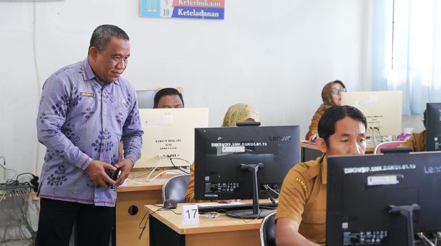 Petakan Potensi dan Kompetensi, BKD Sulteng Asesmen 337 ASN Jabatan Pelaksana