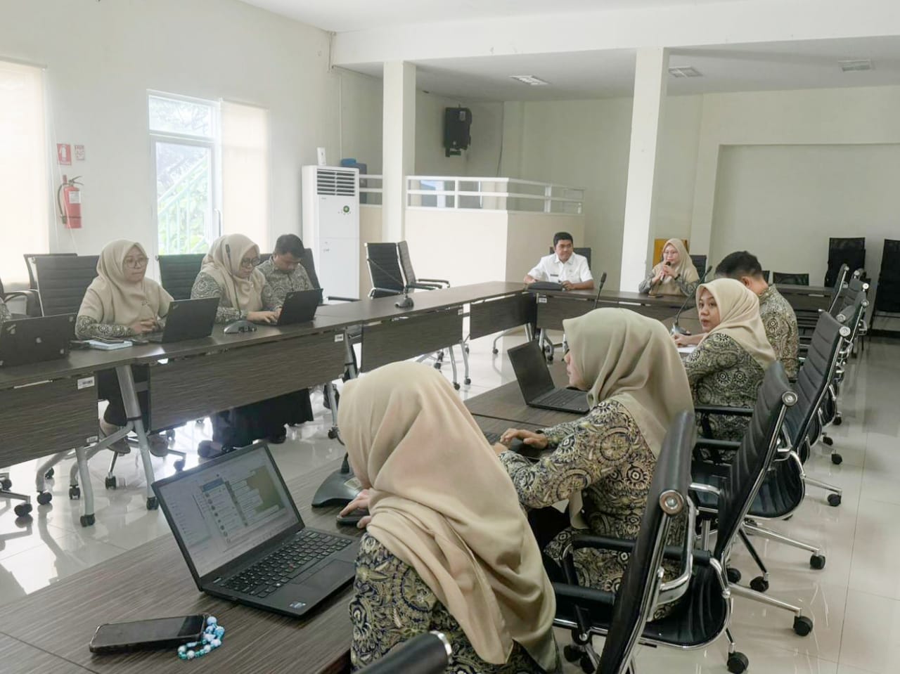 Diskominfosantik Sulteng Sosialisasikan Pengelolaan Informasi Publik di BPJS Kesehatan Cabang Palu