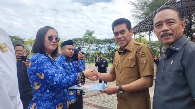 Sebanyak 1.187 CPNS dan PPPK Parigi Moutong Terima SK, Ini Pesan Bupati Parigi Moutong