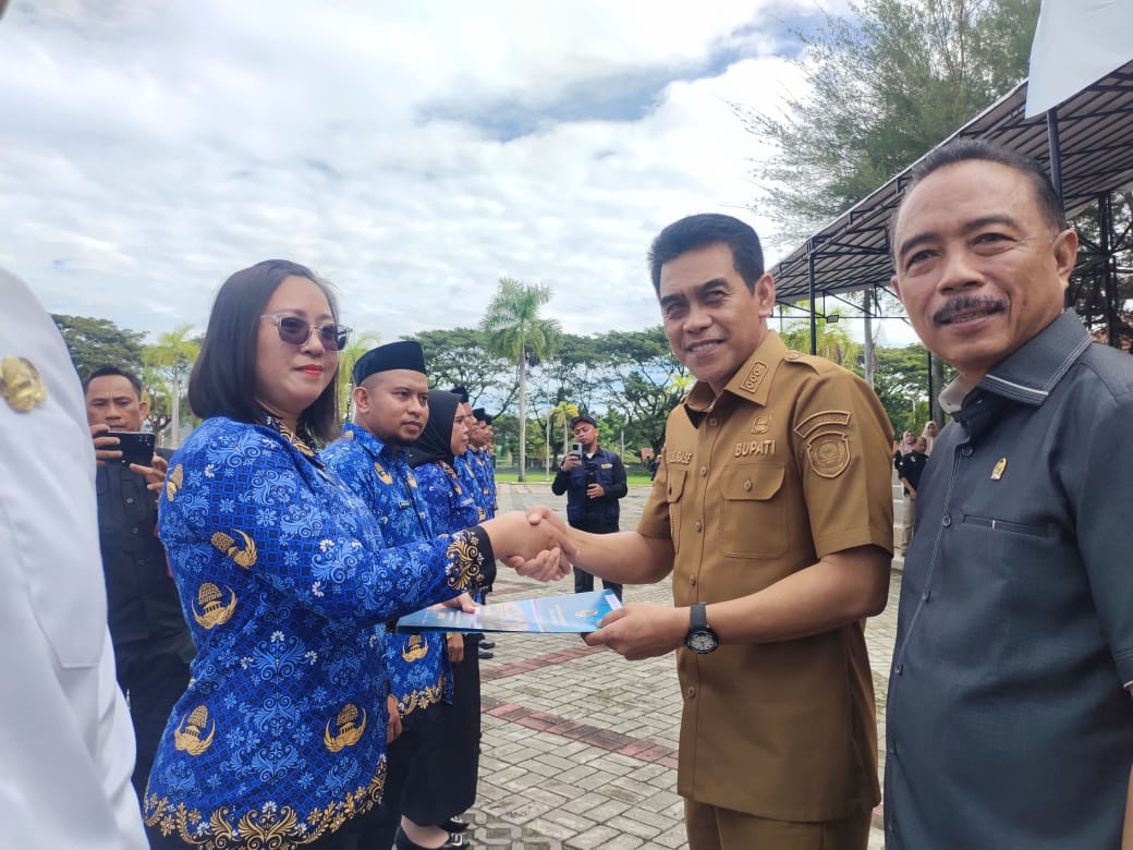 Sebanyak 1.187 CPNS dan PPPK Parigi Moutong Terima SK, Ini Pesan Bupati Parigi Moutong