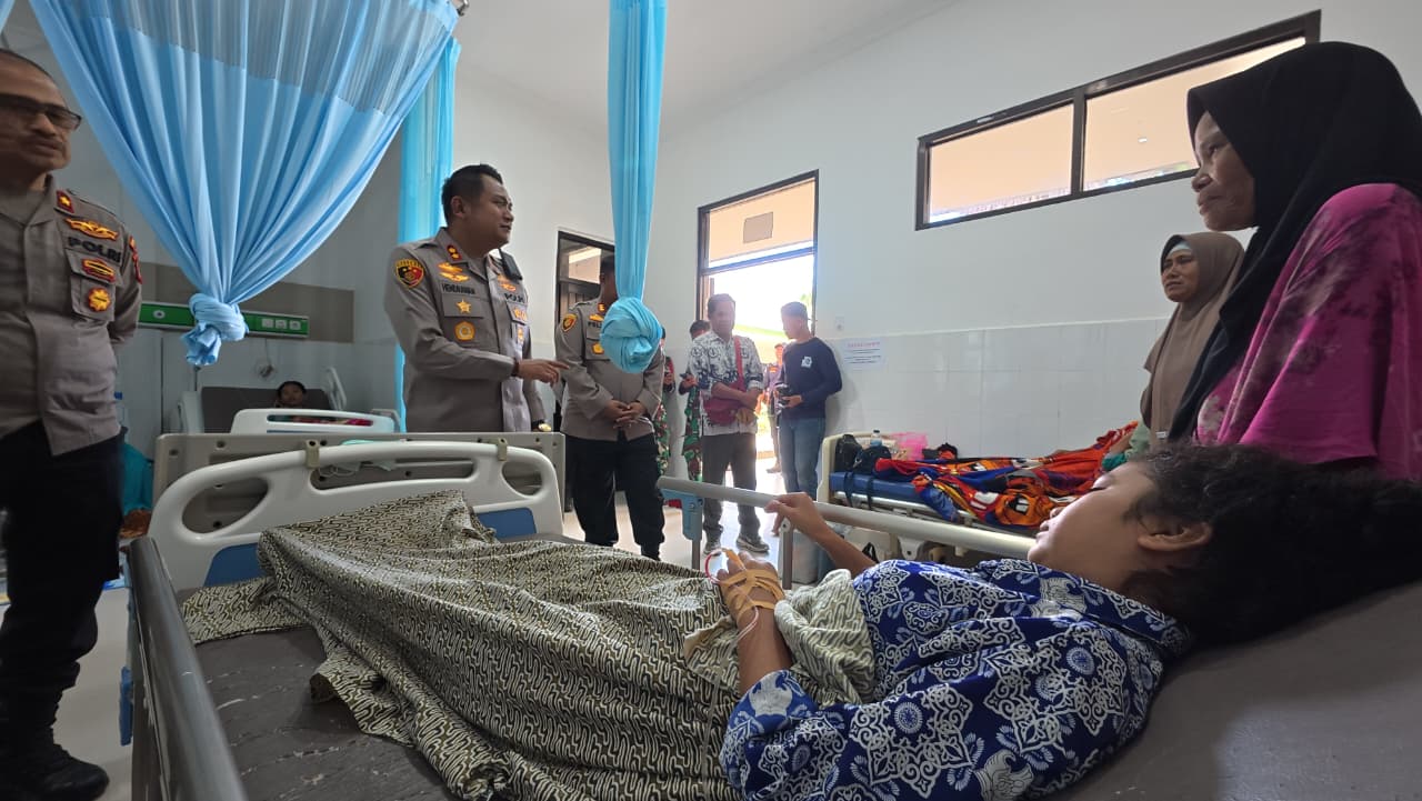 Polres Parigi Moutong Ambil Sampel MBG yang Diduga Jadi Penyebab Siswa Keracunan di SMP Negeri 2 Taopa