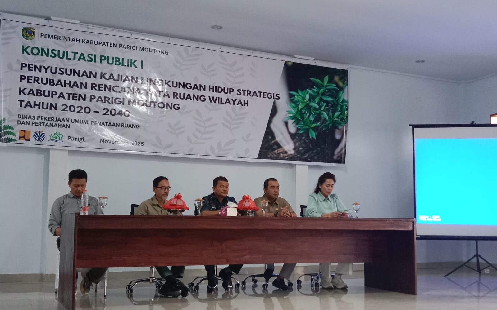 Pemda Parigi Moutong Matangkan RTRW: KLHS Jadi Kunci Keseimbangan Pembangunan dan Lingkungan