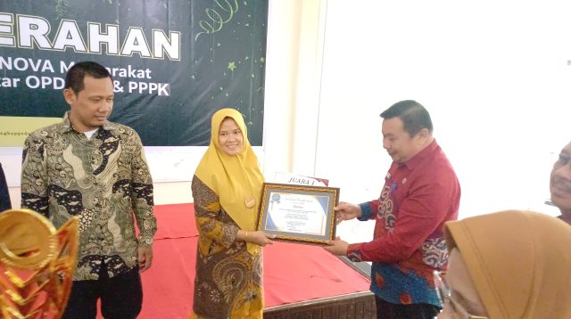 Inovasi Saung Tani DISPKH Parigi Moutong Juara 1 Kategori Pelayanan Publik Krenova 2025