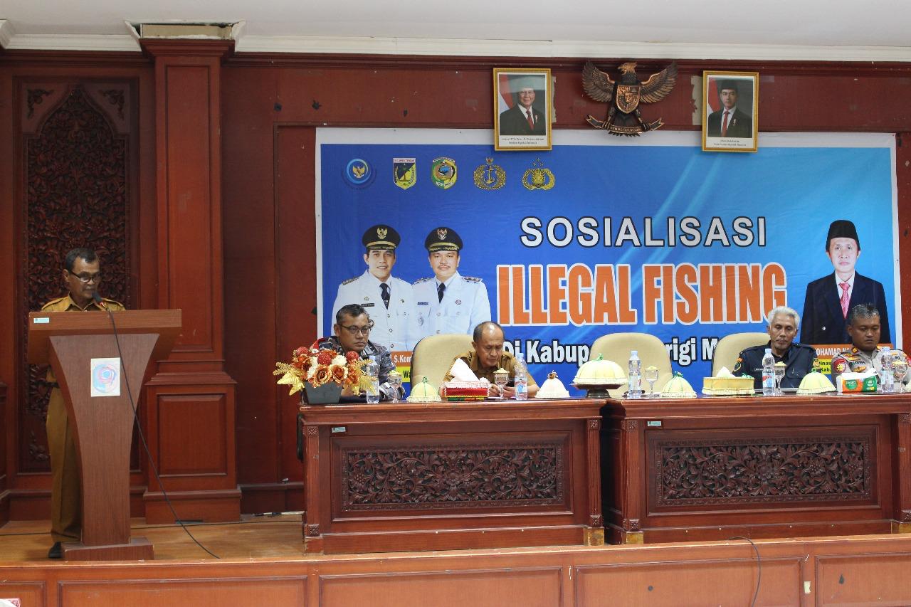 Pemda Parigi Moutong Perkuat Pengawasan Laut Lewat Sosialisasi Illegal Fishing