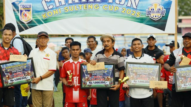 Tomini Putra Tampil Unggul di Turnamen KONI Sulteng Cup