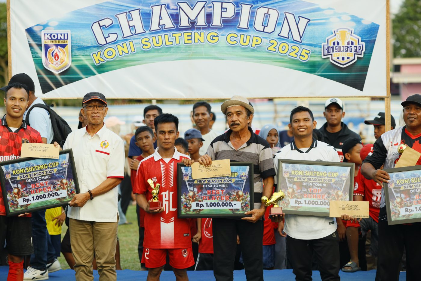 Tomini Putra Tampil Unggul di Turnamen KONI Sulteng Cup