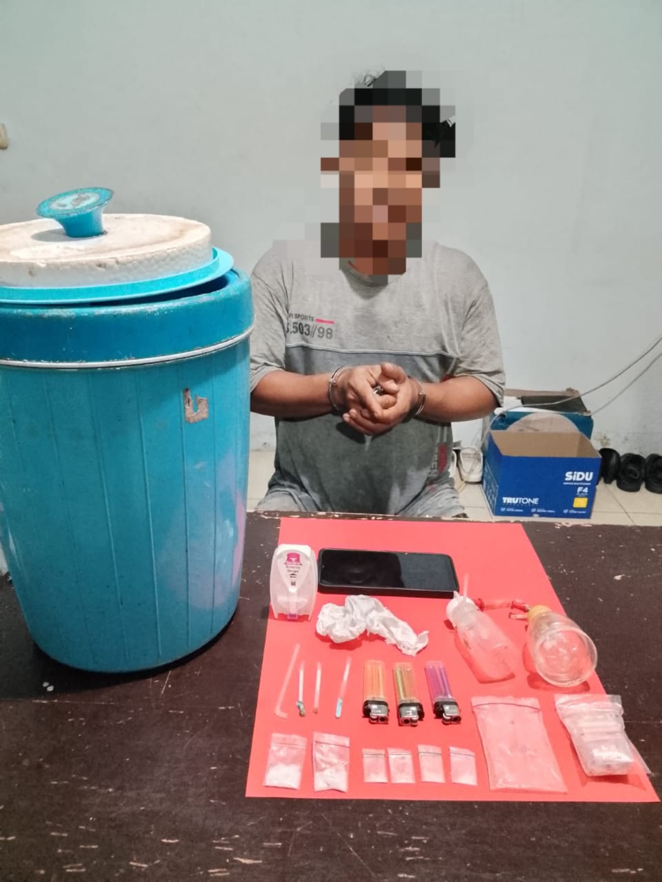 Satresnarkoba Polres Parigi Moutong Bekuk Pengedar Sabu di Torue