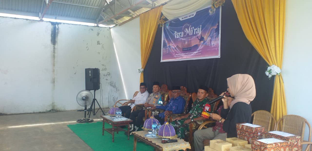 Peringatan Isra Mi’raj di SMAN 1 Moutong, Polres Parigi Moutong Tekankan Karakter dan Disiplin