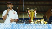 Pesan Waketum KONI Mawardin Saat Tutup Turnamen Sepak Bola KONI Sulteng Cup di Tomini