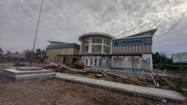 Proyek Gedung Perpustakaan, PPK: Baru 95 Persen, Kontraktor: Optimis Selesai Sebelum Batas Waktu Perpanjangan