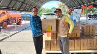 Bantu Tangani Karhutla, TPHP Salurkan Mesin Pompa Air dan 50 Unit Hand Sprayer