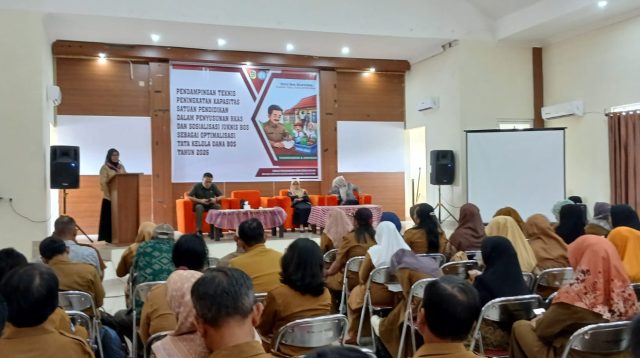 Plt Kadis Dikbud Sunarti: Jangan Ada SILPA Dana BOS