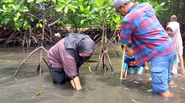 Hari Bumi 2026 di Parigi Moutong, Aksi Tanam Mangrove Bangun Kesadaran Jaga Pesisir