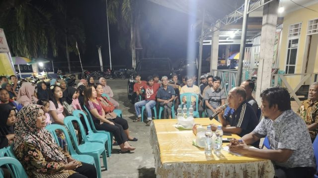 Reses Dapil 2, Taufik Borman Komitmen Perjuangkan Bantuan Rumah, Penataan Taman Tombolotutu, dan Infrastruktur Desa