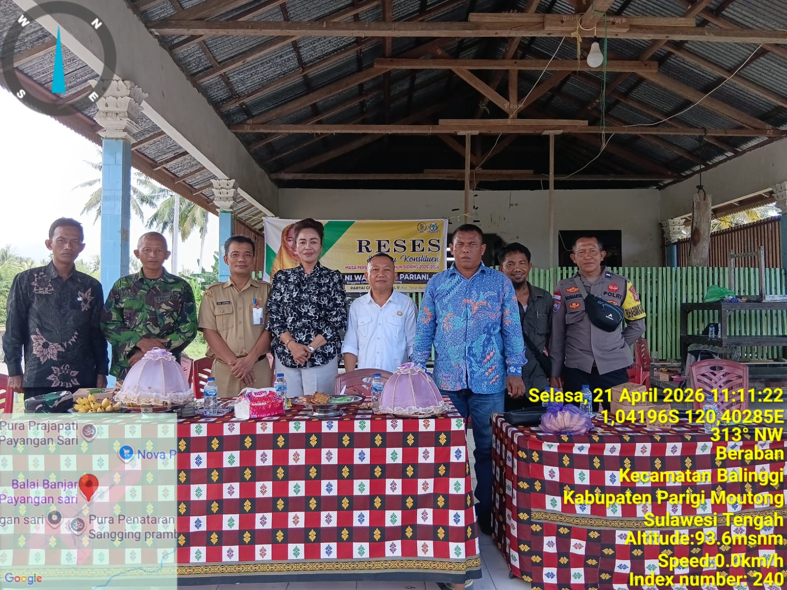 Reses di Balinggi, Ni Wayan Leli Pariani Siap Kawal Sertifikasi Tanah Pura yang Puluhan Tahun Terbengkalai