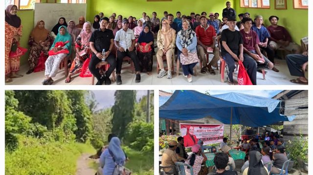 Temui Warga Pelosok, Fathia Dorong Perbaikan Infrastruktur Sambil Lakukan Aksi Sosial