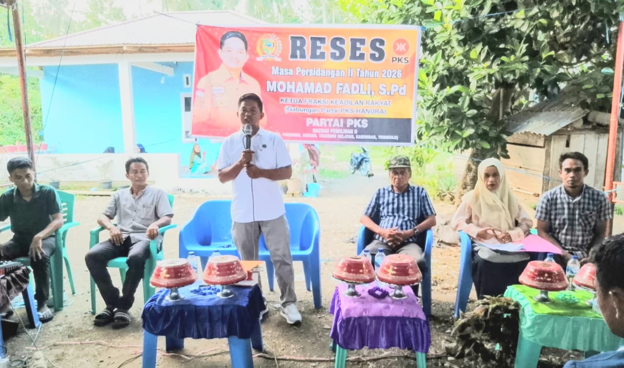 Reses di Sigenti, Mohamad Fadli Akan APerjuangkan Hak Aparat dan Pemerataan Program MBG