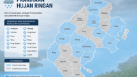 Hujan Ringan Dominasi Prakiraan Cuaca di Parigi Moutong Hujan Ringan Dominasi Prakiraan Cuaca di Parigi Moutong