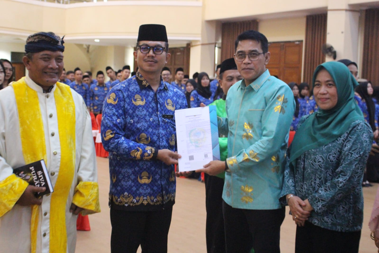 Terima SK 100%, PNS Formasi 2024 Parigi Moutong Diminta Junjung Tinggi Disiplin dan Kinerja
