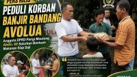Anggota DPRD Parigi Moutong Abdin Salurkan Bantuan Makanan Siap Saji untuk Korban Banjir Avolua