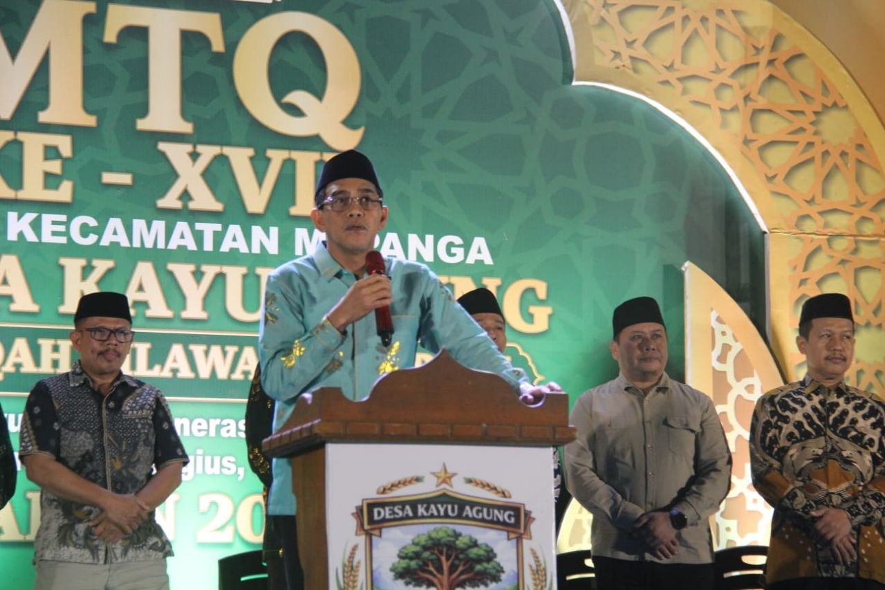 ​Buka MTQ Mepanga, Bupati Parigi Moutong Tekankan Pembangunan Moral Generasi Muda dan Siaga Karhutla