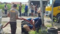 Gotong Royong Cegah Banjir, Polsek Parigi Bersama Pemda dan Warga Bersihkan Drainase Bantaya