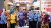 Ketua Dekranasda Parigi Moutong Hj Hestiwati Nanga Erwin menghadiri Kriyanusa 2026 di Jakarta International Convention Center (JICC), Jakarta Pusat, Sabtu 26 September 2026. (Doc.Dekranasda Parigi Moutong)