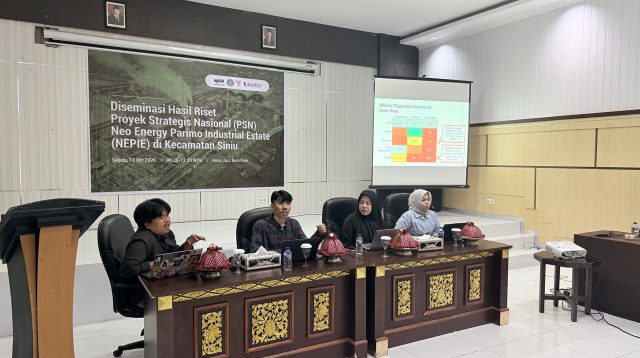 Desiminasi Riset Empat Lembaga untuk NEPIE Siniu Parigi Moutong